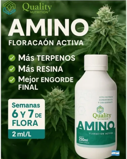 Amino Floraci&oacute;n Activa 250ml Quality Nutrition