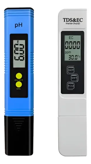 Combo Medidor De Ph Autocalibrable + Medidor Tds/ Ec / Temp.Combo Medidor De Ph Autocalibrable + Med